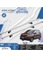 Peugeot Partner Uzun Şase 2019-2020-2021-2022-2023-2024 Oluklu Port Bagaj Ara Atkı Tavan Barı Gri 2 Adet 1