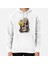 Snake And Skull Baskılı Sweatshirt 1