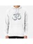 Om Yoga Spiritual Symbol In Distressed Style Baskılı Sweatshirt 1