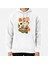 Sushi Chef Cat - Funny Restaurant Kitty - Japanese Food Baskılı Sweatshirt 1