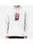 Christmas Is Coming Santa Candy Cane Throne T-Shirt Baskılı Sweatshirt 1