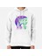 Neon Genesis Evangelion Retro Vintage Baskılı Sweatshirt 1