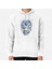Blue Spirit Splatter Baskılı Sweatshirt 1