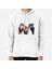 Happy Horse Print ' Who Left The Gate Open ? ' By Shirley Macarthur Baskılı Sweatshirt 1