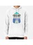Pug With Coffee Baskılı Sweatshirt 1