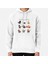 Cute Les Miserables Cat Pun (Les Meowserables) Baskılı Sweatshirt 1