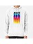 Yeah! Rainbow Typography Baskılı Sweatshirt 1