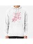 Falling Sakura Cherry Blossom Baskılı Sweatshirt 1