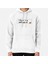 I Fear The Unfamiliar Baskılı Sweatshirt 1