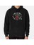 Stranger Things 4 Hellfire Club Skull ve Weapons Baskılı Sweatshirt 1