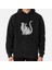 Books And Cats And Books And Cats Baskılı Sweatshirt 1