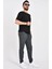 Erkek Çizgili Jogger Pantolon Slim Fit Rahat Kalıp 4