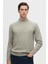 Ds Damat Regular Fit Gri Pamuk Karışımlı Yarım Balıkçı Triko Kazak 5HF06ORT16275 1