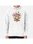 Magic Mushroom Buddha Baskılı Sweatshirt 1