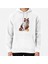 Tennis Cat Baskılı Sweatshirt 1