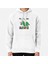 To The Rave! (Unicorn Riding Triceratops) Baskılı Sweatshirt 1