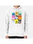 Minimalist Adventure Time Baskılı Sweatshirt 1