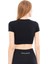 Yumuşak Dokulu, Esnek Yoga, Koşu, Spor ve Günlük Crop Top Mila 2