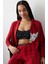 56 Harry Potter Hedwig Kırmızı Gömlek Pantolon Pijama Takımı Relaxed Homewear Gömlek-Pantolon Kırmı 3