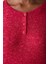 Hırka-Jogger Bloom Soft Kırmızı Pantolon Pijama Takımı Kısa Düz Paça Homewear Tam Boy V Yaka Regula 5