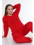 Uzun Wellsoft Kalın Kışlık Polar Kadın Pijama Takımı Normal Bel Kırmızı Uzun Sweatshirt-Pantolon Ho 5