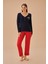 Standart Clara Pijama Takımı Dantel 2'li T09 Lounge/home Tüm Yaş Grupları Kısa Hayır Düz Regular Ör 3