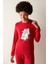 Type 1 Hidden Palace Termal Kırmızı Pijama Takımı 2 Parça Düz Düz Pamuklu Kırmızı Regular 95% Pamuk 5