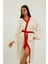 Müslin Kimono %100 Pamuklu Afrikalı Kadın Baskılı Desenli Bornoz Kaftan Sabahlık 2