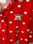 Babyaden Unisex Yeni Yıl Yılbaşı Noel Pijama Partisi Yıldız Teddy Ayıcıklı Kaşkorse Kız erkek Çocuk Pijama Takımı 4