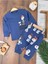 Bisiklet Yaka Peanuts Friends Baskılı Alt Üst Pijama Takımı 1