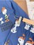 Bisiklet Yaka Peanuts Friends Baskılı Alt Üst Pijama Takımı 3