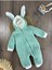 Çift Kat Wellsoft Kürklü Tavşan Kulak Unisex Kışlık Bebek Tulum 1