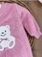 Peluş Ayıcık Nakışlı Patikli Çıtçıtlı Kışlık Erkek Bebek Tulum 3