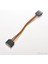 Sata Power Uzatma Kablosu 15 Pin Dişi Erkek Sata Power Uzatma Kablosu 30 cm 3