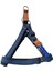 Köpek Göğüs Boyun Tasma Seti Kot Deri Göğüs ÖLÇÜSÜ:45-80CM BOYUN:34-46CM Ayarlı Dog Harness Tb5-24 2