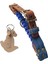 Köpek Göğüs Boyun Tasma Seti Kot Deri Göğüs ÖLÇÜSÜ:45-80CM BOYUN:34-46CM Ayarlı Dog Harness Tb5-24 3