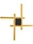 E27 3151-APL-03 Merit Aplik Sarı Metal Modern Sarı 1 2