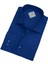 Slim Fit Dar Kesim Düz Pamuk Saten Erkek Gömlek 1