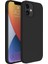 Apple iPhone 14 6.1'' İnce Mat Silikon Kılıf Siyah 1