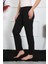 Kadın Pamuk Penye Tek Alt Pijama Siyah 27514 3