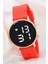 Kadın Kırmızı Renk Silikon Kordon Rose Dijital LED Kol Saati ST-304170 5