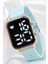 Turkuaz Silikon Kordonlu LED Watch Genç Kız Kadın Kol Saati ST-304104 5