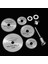 İçin 6'lı Set Mini Hss Daire Testere Ahşap Kesme Disk Mandrel 2