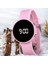 Açık Pembe Renk Silikon Kordonlu LED Bayan Kol Saati ST-303709 3