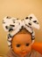Leoparlı Peluş Fiyonklu Lastikli Bandana 4