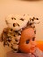 Leoparlı Peluş Fiyonklu Lastikli Bandana 5