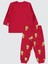 Erkek Bebek Pijama Takımı 6-18 Ay Kırmızı 2