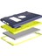 Pc Silikon Hibrit iPad 10.2 LACIVERT LIMON Tablet Kılıfı (Yurt Dışından) 3