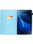 Samsung Galaxy Tab A 10.1 (T580/T585) Pu Deri Dikiş Manyetik Kapatma Kart Yuvaları ile Standı Tablet Kılıfı (Yurt Dışından) 2