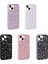 Apple iPhone 13 / 14 Uyumlu Kılıf Parlak Taşlı Tasarım Hatreds Pırlanta Kapak 3